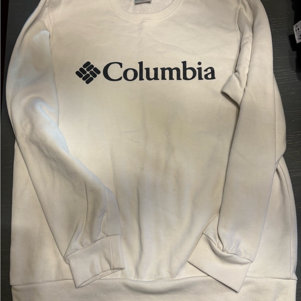 Columbia Men's White Sweater